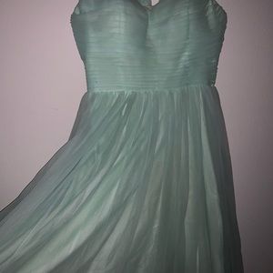 Mint tulle dress